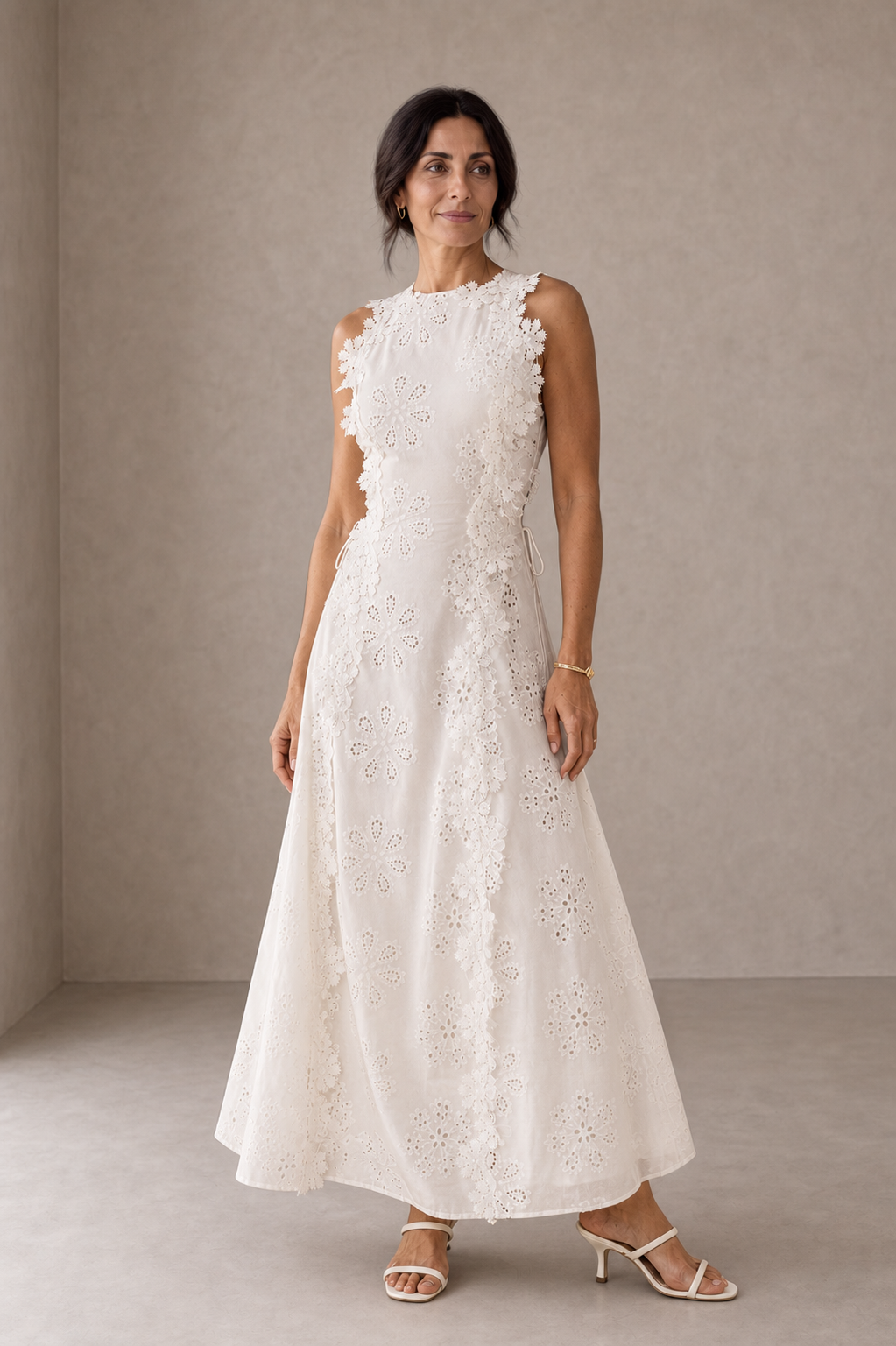 Della | Elegante Abito Maxi Ricamato