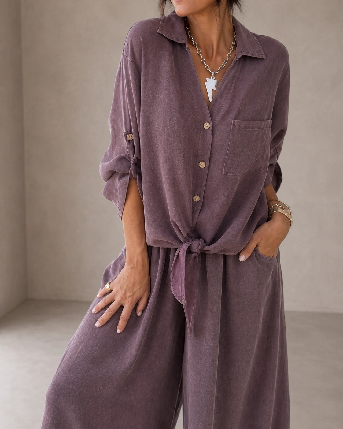 Mela cotogna | Completo due pezzi versatile