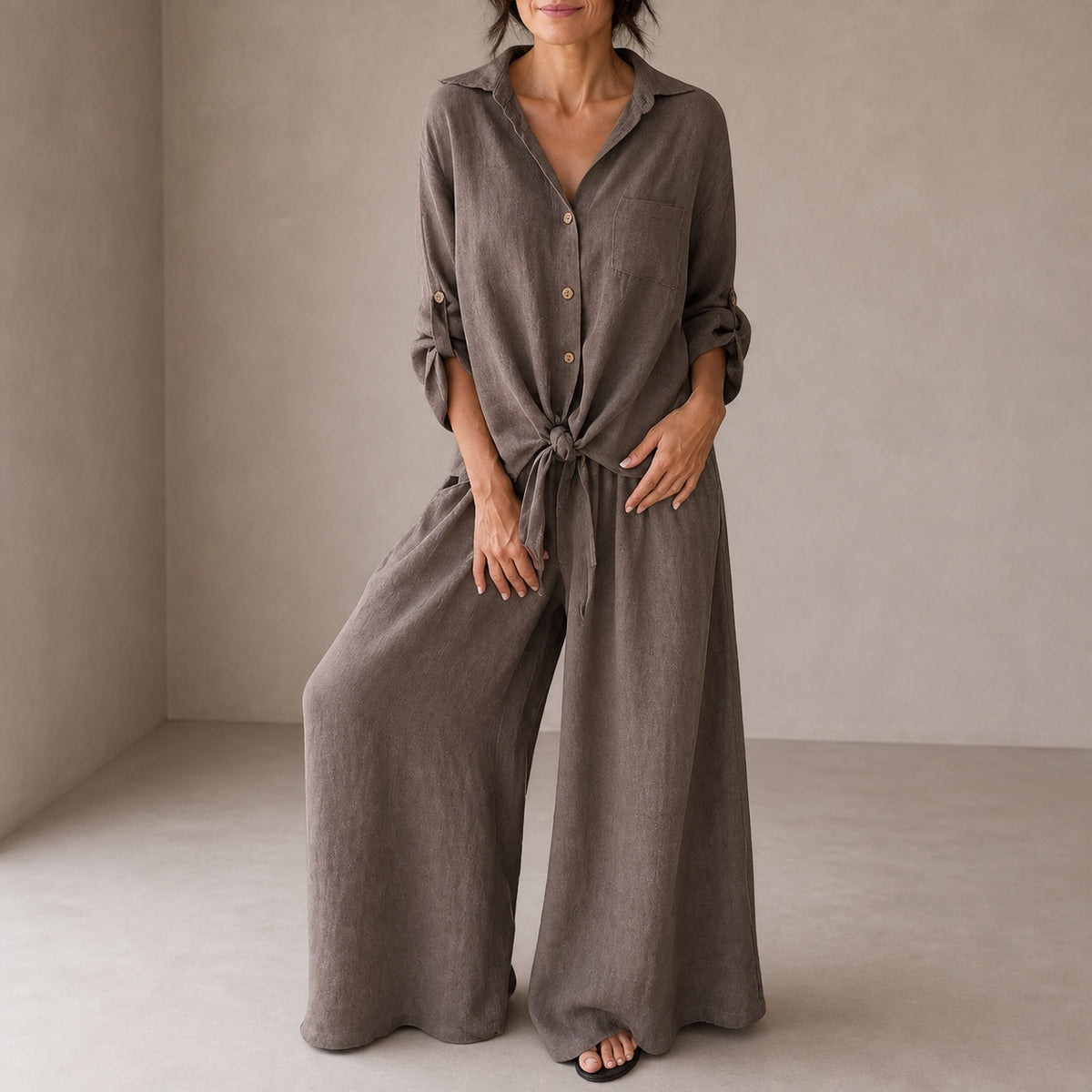 Mela cotogna | Completo due pezzi versatile