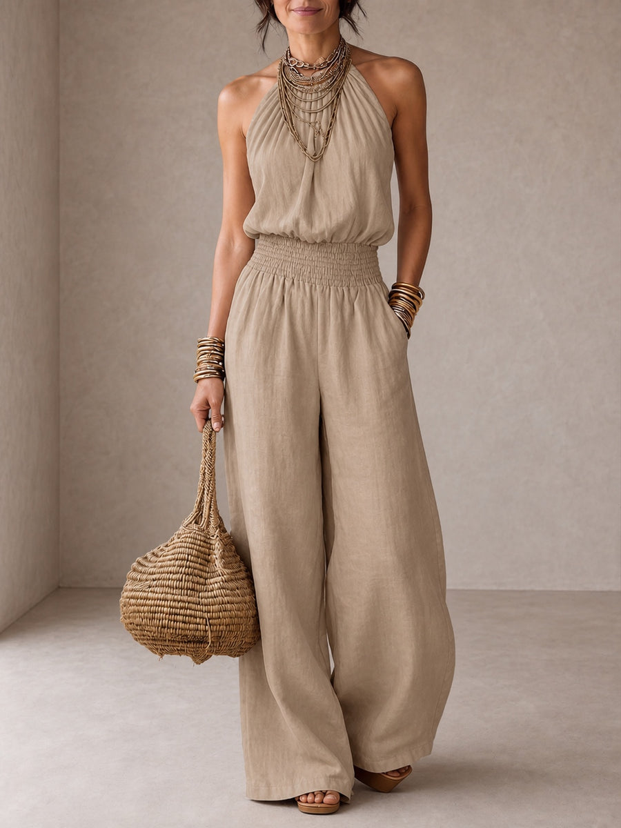 Valeria | Tuta Elegante con Halter