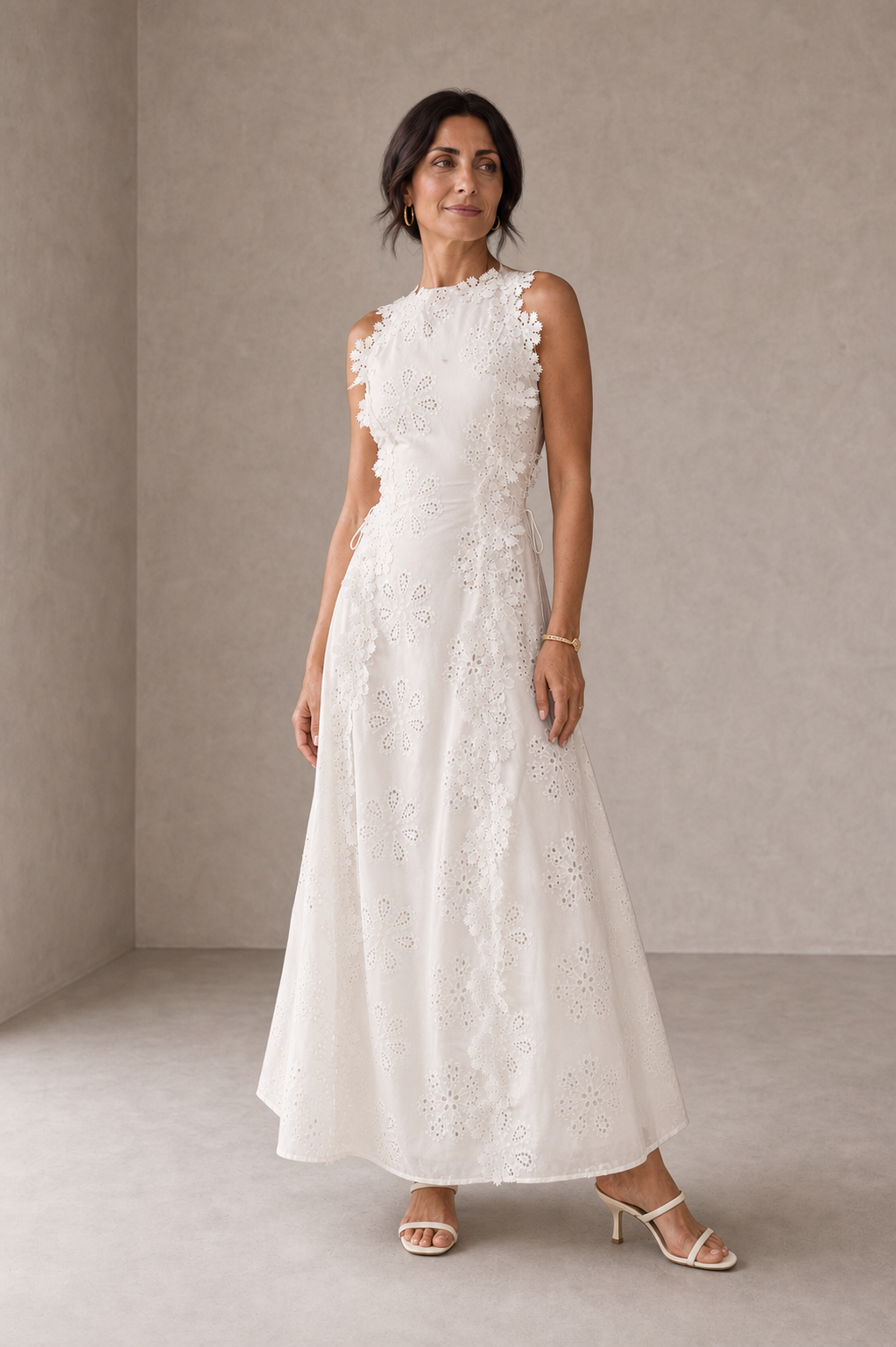 Della | Elegante Abito Maxi Ricamato