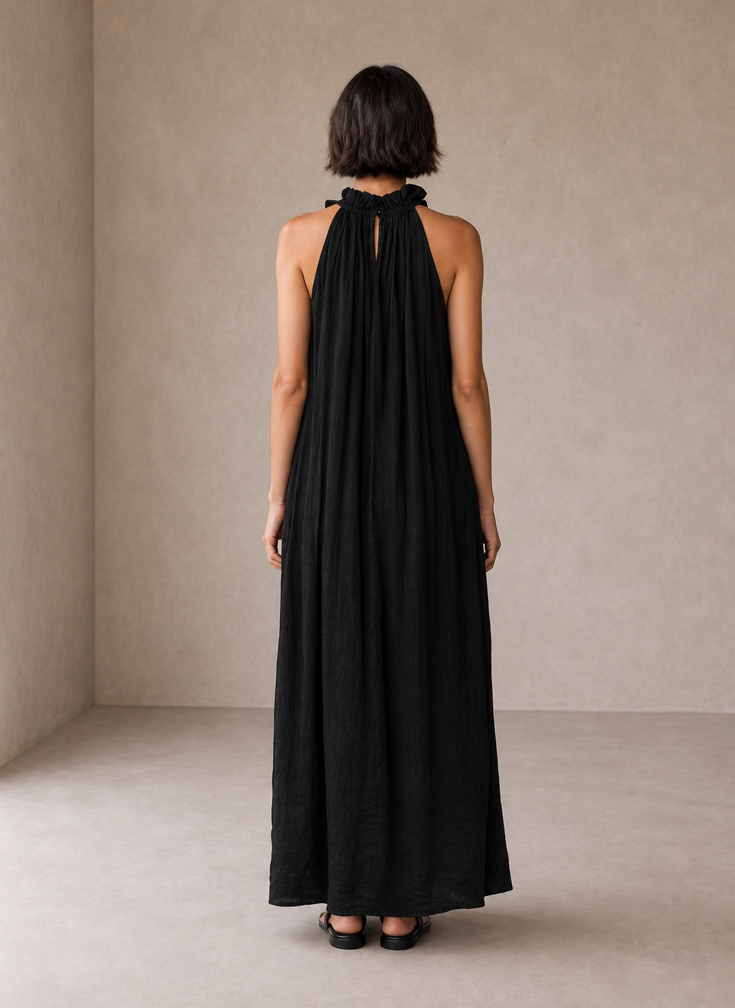 Lua | Abito Maxi con Tasche