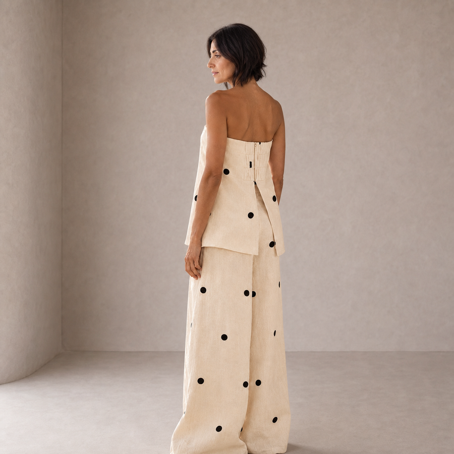 Alma™ | Completo mediterraneo a pois