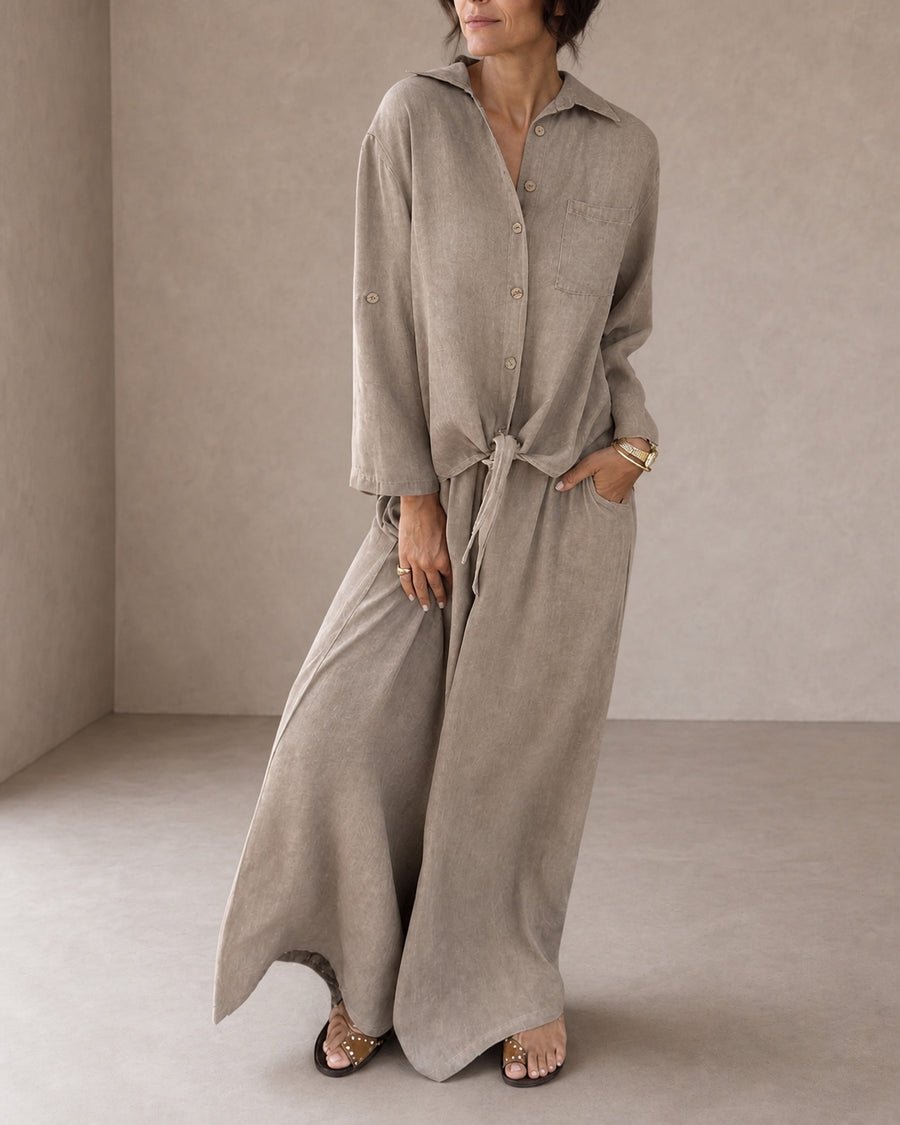 Mela cotogna | Completo due pezzi versatile