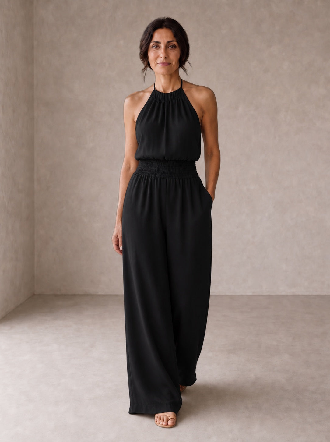 Valeria | Tuta Elegante con Halter