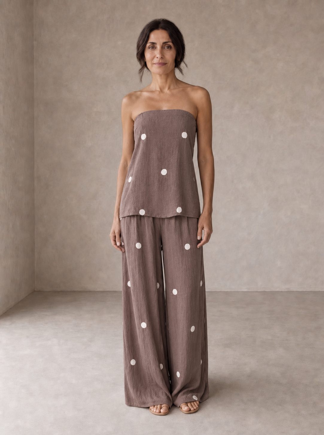 Alma™ | Completo mediterraneo a pois