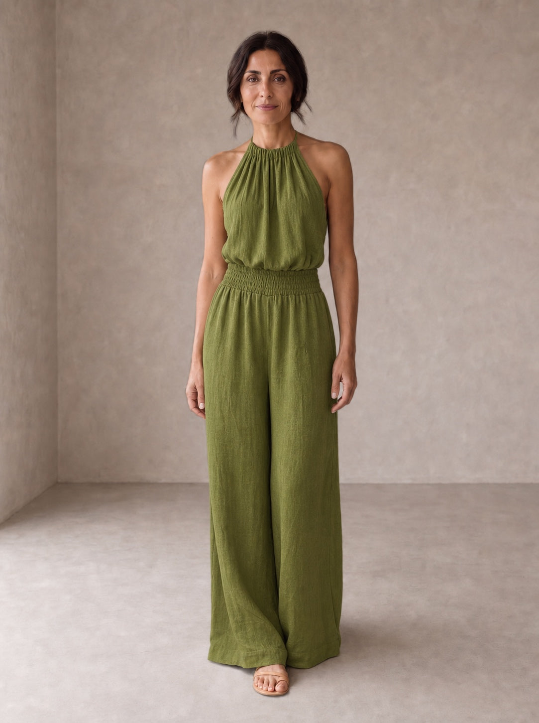 Valeria | Tuta Elegante con Halter
