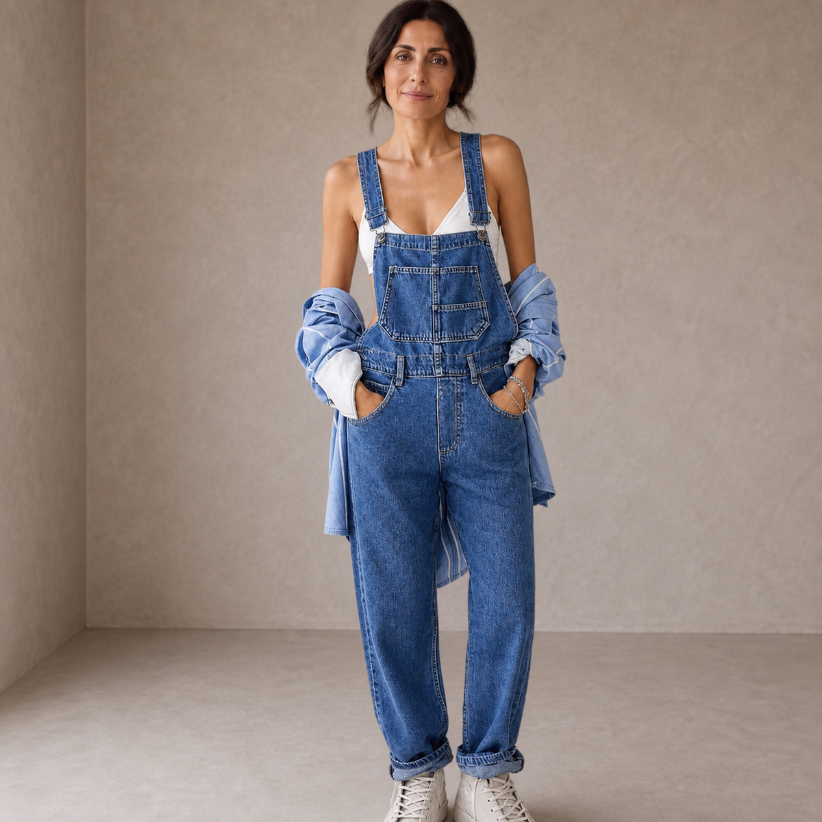 Jacqui | Tuta denim urbana