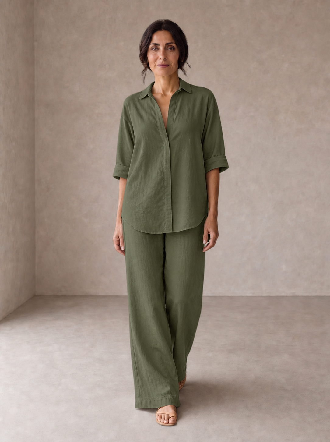Aurora | Completo chic in cotone