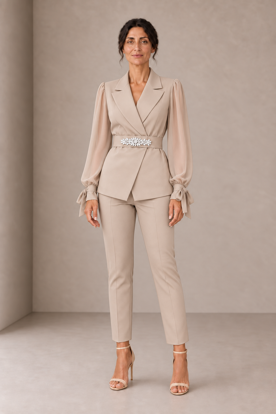 Varsavia | Tailleur Elegante con Pantaloni