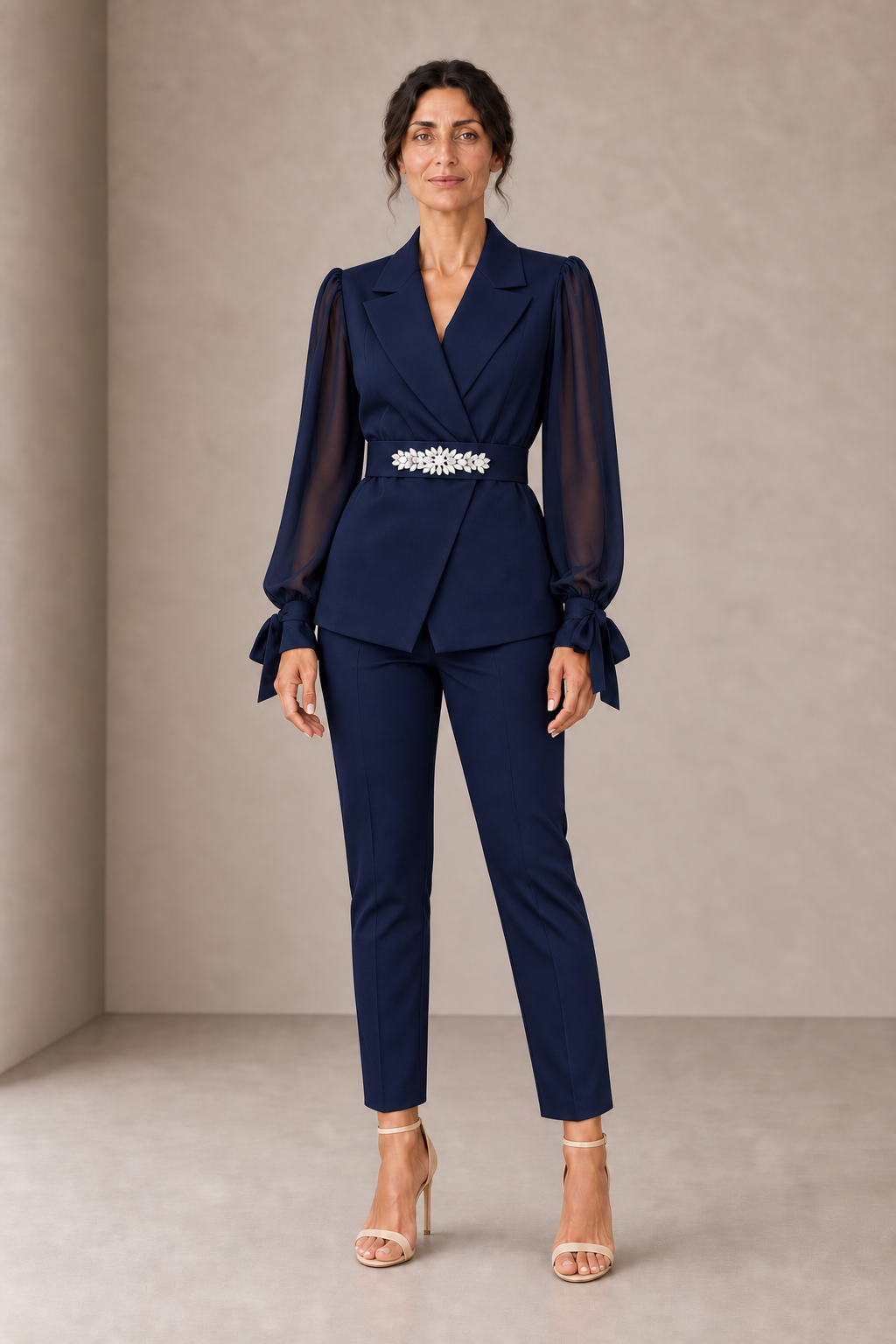 Varsavia | Tailleur Elegante con Pantaloni